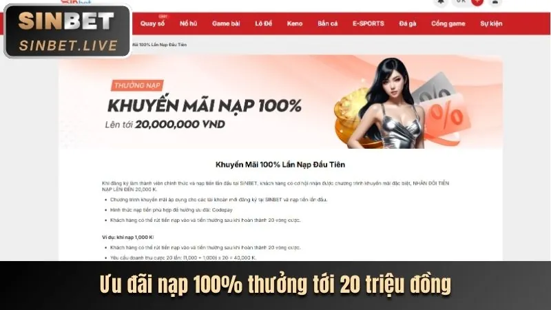 Thưởng nạp tiền hàng ngày rongvang68 app